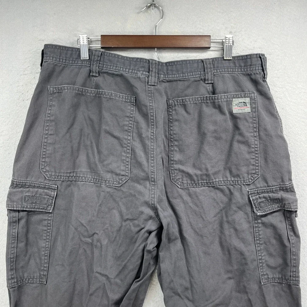 The North Face Cargo Pants Mens 38 Short Gray A5 Series Hiking Outdoor Utility